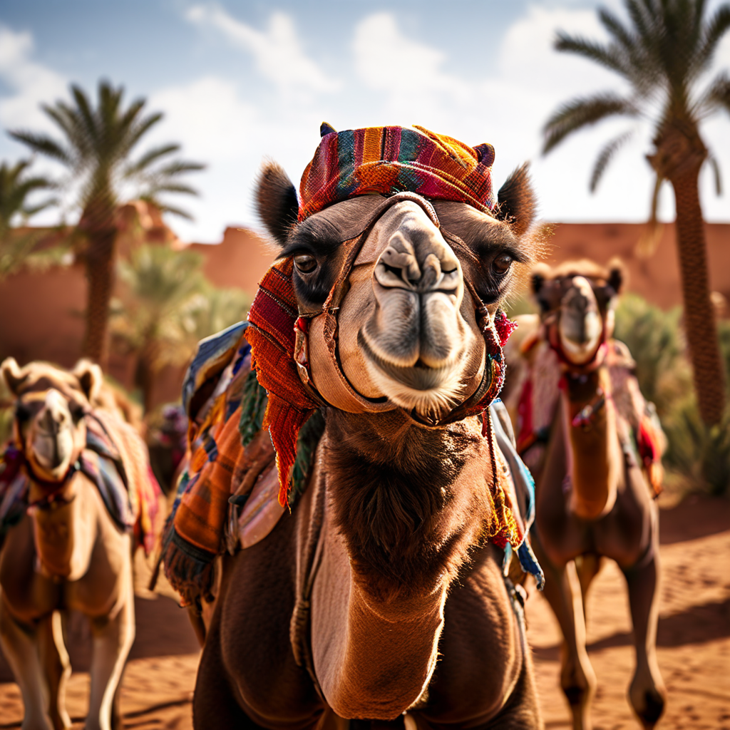 Camel Ride in the Palmeraie Marrakech desert